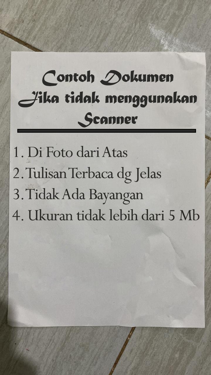 Contoh Dokumen